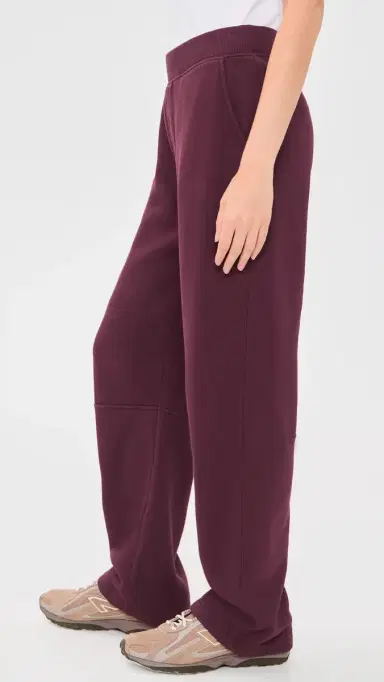 Velvet Karen weatpants Dark Plum | Thumbnail 4 Velvet Karen weatpants Dark Plum | Thumbnail 4