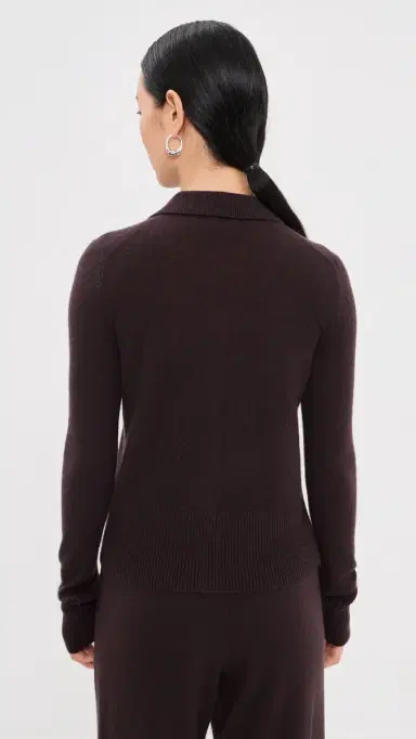 Le Kasha Fraga Cashmere Cardigan Prune | Thumbnail 3 Le Kasha Fraga Cashmere Cardigan Prune | Thumbnail 3