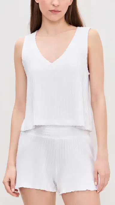 Z Supply loane Rib Tank Top White | Thumbnail 2 Z Supply loane Rib Tank Top White | Thumbnail 2