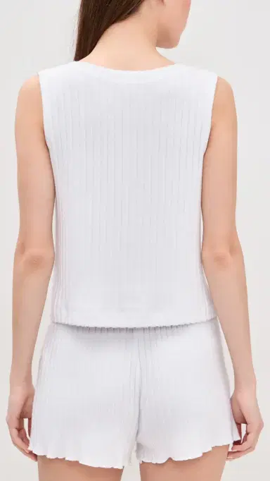 Z Supply loane Rib Tank Top White | Thumbnail 3 Z Supply loane Rib Tank Top White | Thumbnail 3