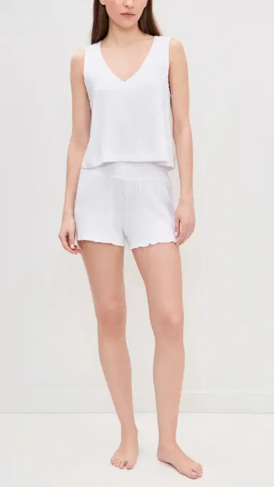 Z Supply loane Rib Tank Top White | Thumbnail 5 Z Supply loane Rib Tank Top White | Thumbnail 5