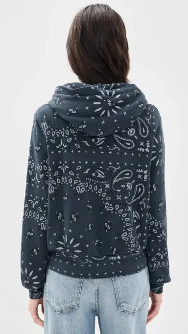 Aviator Nation Bandana Hoodie Charcoal | Thumbnail 3 Aviator Nation Bandana Hoodie Charcoal | Thumbnail 3