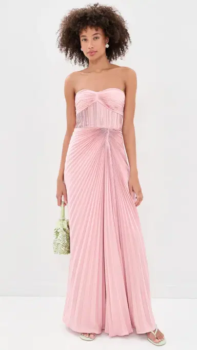 AMUR Joyceann Sweetheart Gown Ballet Azalea | Thumbnail 2 AMUR Joyceann Sweetheart Gown Ballet Azalea | Thumbnail 2