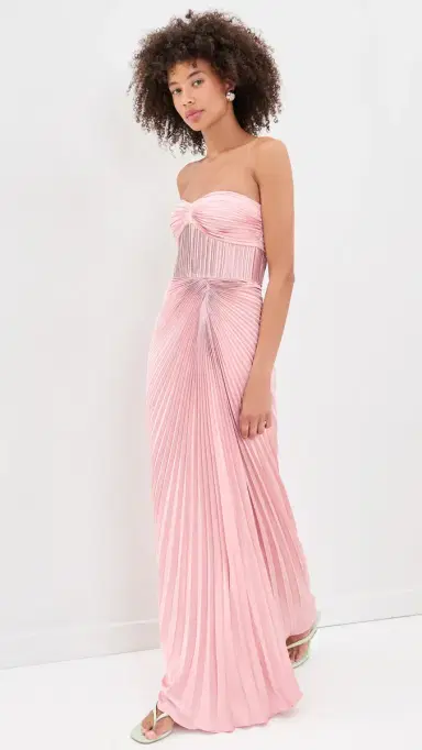 AMUR Joyceann Sweetheart Gown Ballet Azalea | Thumbnail 5 AMUR Joyceann Sweetheart Gown Ballet Azalea | Thumbnail 5