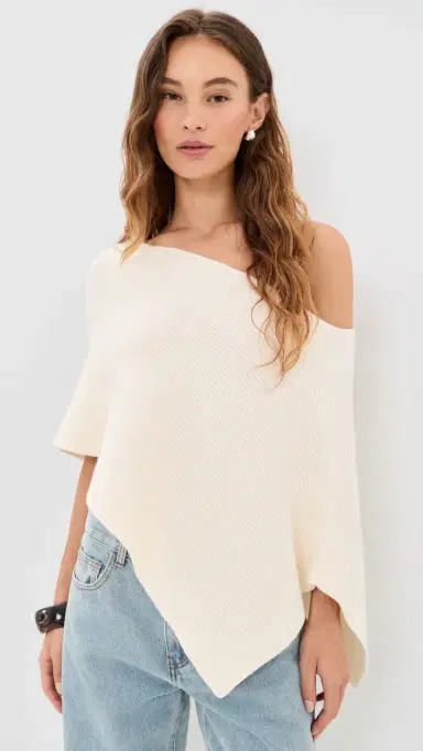 LIONESS uminous Poncho Milk | Thumbnail 2 LIONESS uminous Poncho Milk | Thumbnail 2