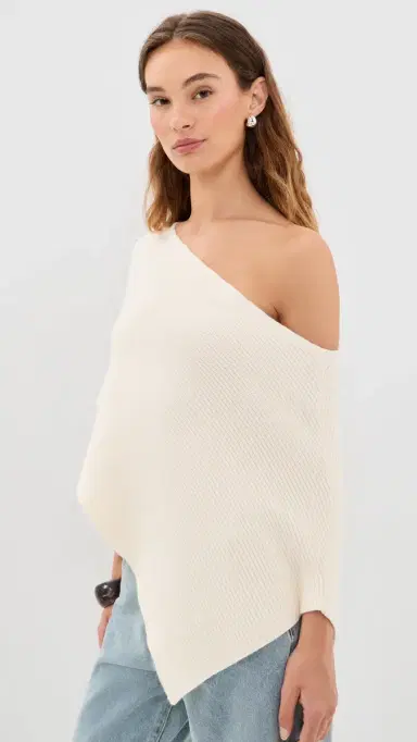 LIONESS uminous Poncho Milk | Thumbnail 4 LIONESS uminous Poncho Milk | Thumbnail 4