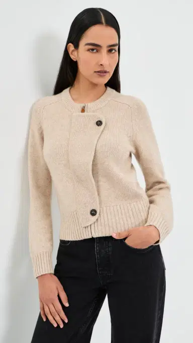Isabel Marant Murielle Cardigan Beige | Thumbnail 2 Isabel Marant Murielle Cardigan Beige | Thumbnail 2