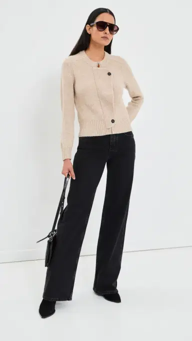 Isabel Marant Murielle Cardigan Beige | Thumbnail 5 Isabel Marant Murielle Cardigan Beige | Thumbnail 5