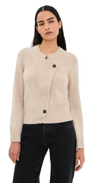 Isabel Marant Murielle Cardigan Beige | Thumbnail 1 Isabel Marant Murielle Cardigan Beige | Thumbnail 1