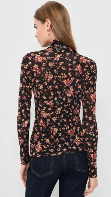 Ulla Johnson Aurelia Long Sleeve Jersey Top | Thumbnail 3 Ulla Johnson Aurelia Long Sleeve Jersey Top | Thumbnail 3