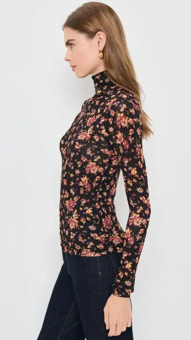 Ulla Johnson Aurelia Long Sleeve Jersey Top | Thumbnail 4 Ulla Johnson Aurelia Long Sleeve Jersey Top | Thumbnail 4