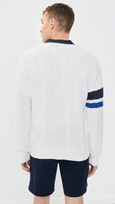 Polo Ralph Lauren x US Open Cardigan Ceramic White ulti | Thumbnail 4 Polo Ralph Lauren x US Open Cardigan Ceramic White ulti | Thumbnail 4