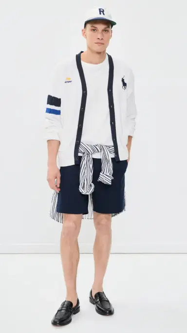 Polo Ralph Lauren x US Open Cardigan Ceramic White ulti | Thumbnail 6 Polo Ralph Lauren x US Open Cardigan Ceramic White ulti | Thumbnail 6