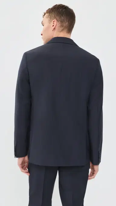 OFFICINE GÉNÉRALE Arthus Italian Fresco Wool Jacket Dark Navy | Thumbnail 3 OFFICINE GÉNÉRALE Arthus Italian Fresco Wool Jacket Dark Navy | Thumbnail 3