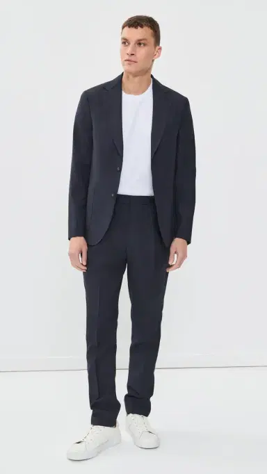 OFFICINE GÉNÉRALE Arthus Italian Fresco Wool Jacket Dark Navy | Thumbnail 5 OFFICINE GÉNÉRALE Arthus Italian Fresco Wool Jacket Dark Navy | Thumbnail 5