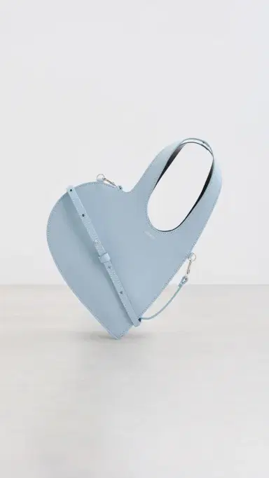 Coperni Mini Heart Tote Blue Light One Size | Thumbnail 2 Coperni Mini Heart Tote Blue Light One Size | Thumbnail 2