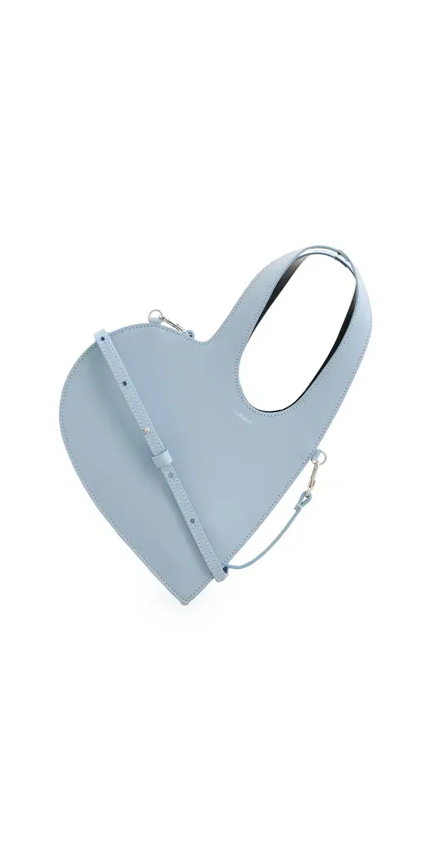 Mini Heart Tote Blue Light One Size Mini Heart Tote Blue Light One Size