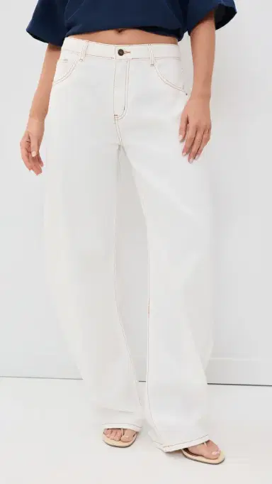 LIONESS Horseshoe Jeans Porcelain | Thumbnail 2 LIONESS Horseshoe Jeans Porcelain | Thumbnail 2