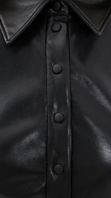 Alice + Olivia Kim Vegan Leather Corset Mini Dress Black | Thumbnail 6 Alice + Olivia Kim Vegan Leather Corset Mini Dress Black | Thumbnail 6