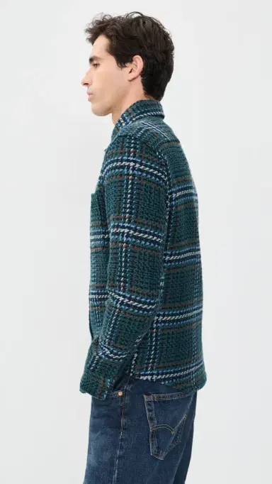 Taylor Stitch The Cutter Check Overshirt Canal Check 38 | Thumbnail 4 Taylor Stitch The Cutter Check Overshirt Canal Check 38 | Thumbnail 4