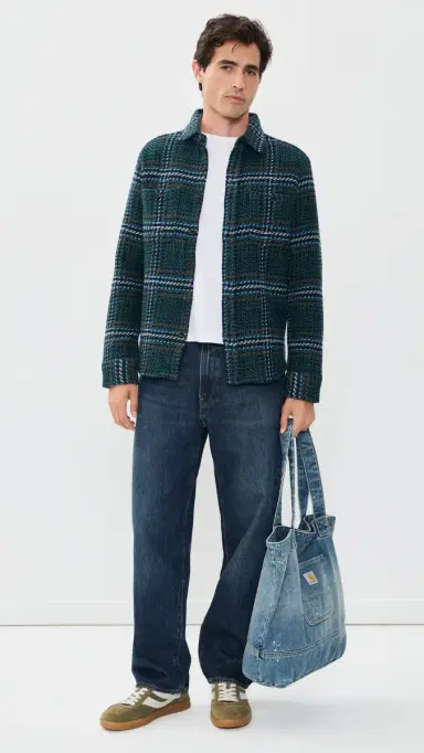 Taylor Stitch The Cutter Check Overshirt Canal Check 38 | Thumbnail 5 Taylor Stitch The Cutter Check Overshirt Canal Check 38 | Thumbnail 5