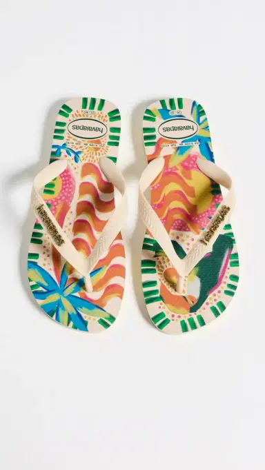 Havaianas Top Bossa Flip Flops Buttercream | Thumbnail 2 Havaianas Top Bossa Flip Flops Buttercream | Thumbnail 2