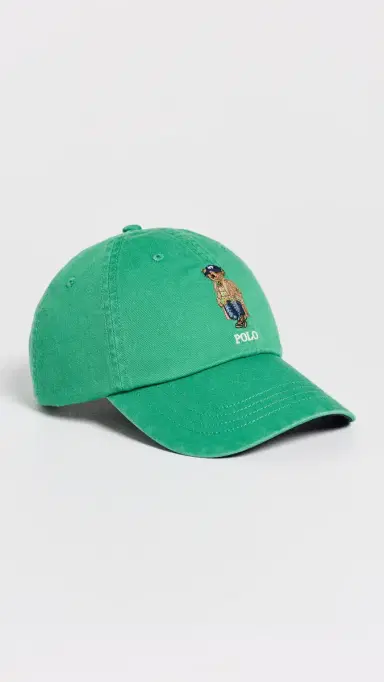 Polo Ralph Lauren Litchfield Bear Cap Raft Green One Size | Thumbnail 2 Polo Ralph Lauren Litchfield Bear Cap Raft Green One Size | Thumbnail 2