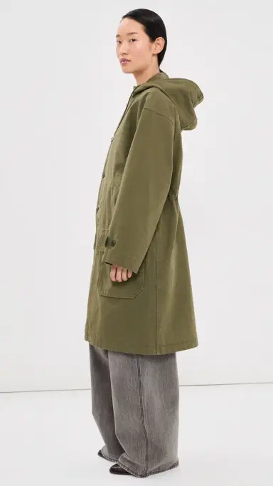 Nili Lotan Delmar Parka Dark Laurel | Thumbnail 4 Nili Lotan Delmar Parka Dark Laurel | Thumbnail 4