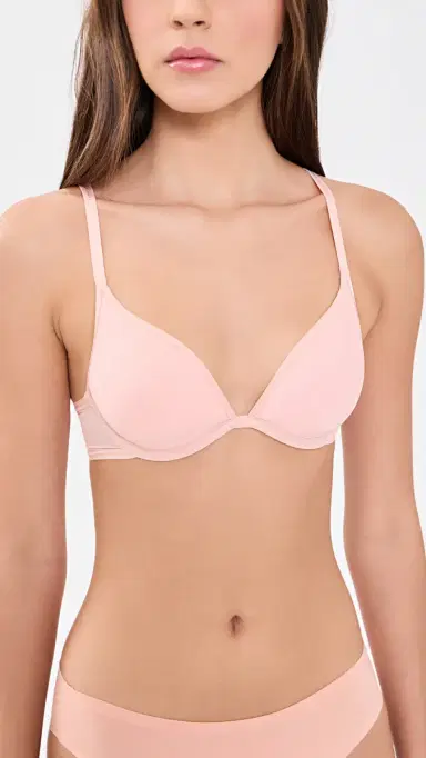 b.tempt'd by Wacoal b. tempt'd by Wacoal Full Transparency Plunge Contour Bra Rose Smoke | Thumbnail 2 b.tempt'd by Wacoal b. tempt'd by Wacoal Full Transparency Plunge Contour Bra Rose Smoke | Thumbnail 2