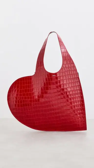 Coperni Heart Tote Red One Size | Thumbnail 2 Coperni Heart Tote Red One Size | Thumbnail 2