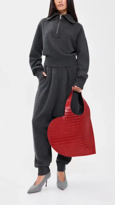 Coperni Heart Tote Red One Size | Thumbnail 3 Coperni Heart Tote Red One Size | Thumbnail 3