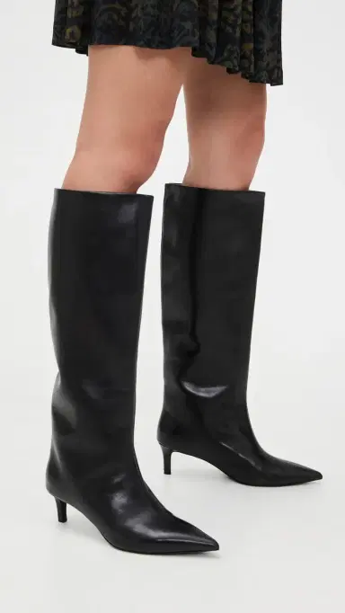 Free People Kiki Kitten Heel Boots Black | Thumbnail 3 Free People Kiki Kitten Heel Boots Black | Thumbnail 3