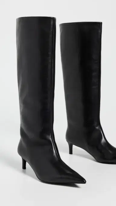 Free People Kiki Kitten Heel Boots Black | Thumbnail 5 Free People Kiki Kitten Heel Boots Black | Thumbnail 5