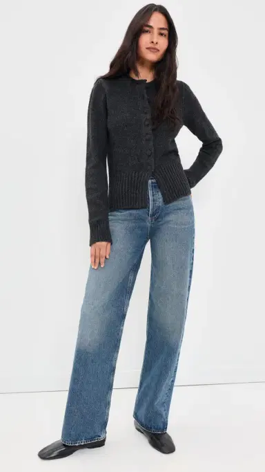 Aligne Abigail Wool Cardigan Grey Marl | Thumbnail 5 Aligne Abigail Wool Cardigan Grey Marl | Thumbnail 5