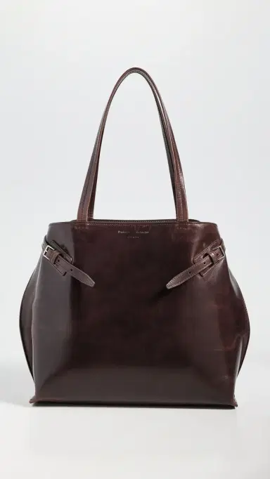 Proenza Schouler Days Tote In Pull Up Calfskin Dark Brown One Size | Thumbnail 2 Proenza Schouler Days Tote In Pull Up Calfskin Dark Brown One Size | Thumbnail 2