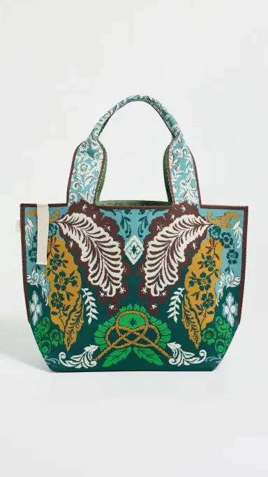 ALÉMAIS Florence Jacquard Maxi Tote Multi One Size | Thumbnail 2 ALÉMAIS Florence Jacquard Maxi Tote Multi One Size | Thumbnail 2