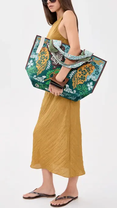 ALÉMAIS Florence Jacquard Maxi Tote Multi One Size | Thumbnail 3 ALÉMAIS Florence Jacquard Maxi Tote Multi One Size | Thumbnail 3