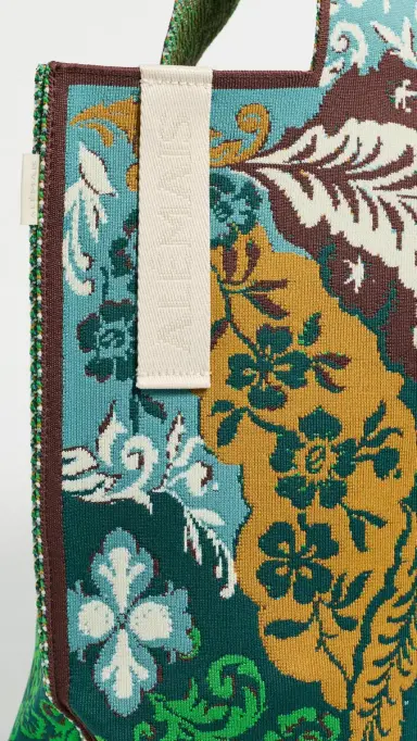 ALÉMAIS Florence Jacquard Maxi Tote Multi One Size | Thumbnail 5 ALÉMAIS Florence Jacquard Maxi Tote Multi One Size | Thumbnail 5