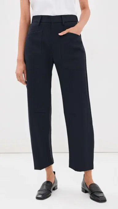 Nili Lotan Shon Wool Pants Midnight | Thumbnail 2 Nili Lotan Shon Wool Pants Midnight | Thumbnail 2