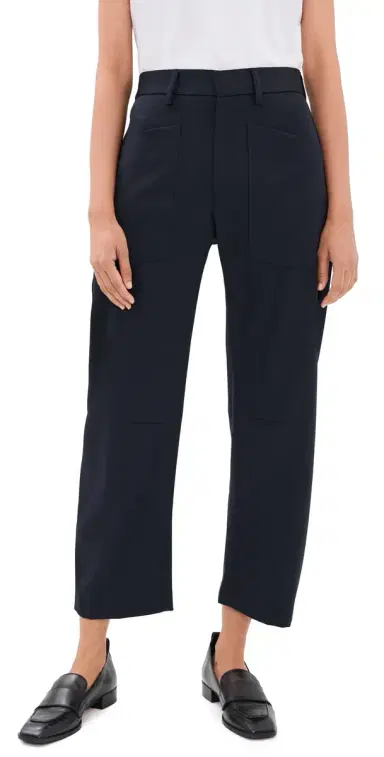 Nili Lotan Shon Wool Pants Midnight | Thumbnail 1 Nili Lotan Shon Wool Pants Midnight | Thumbnail 1