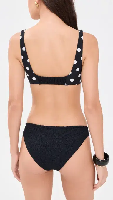Hunza G Colette Bikini Set Black/Polka Dot | Thumbnail 3 Hunza G Colette Bikini Set Black/Polka Dot | Thumbnail 3