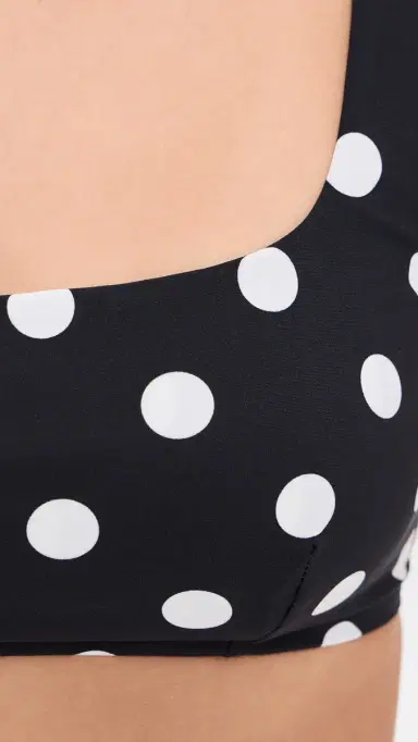 Hunza G Colette Bikini Set Black/Polka Dot | Thumbnail 6 Hunza G Colette Bikini Set Black/Polka Dot | Thumbnail 6