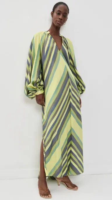 Marrakshi Life The Touareg Midi Dress Stripe 82 | Thumbnail 2 Marrakshi Life The Touareg Midi Dress Stripe 82 | Thumbnail 2