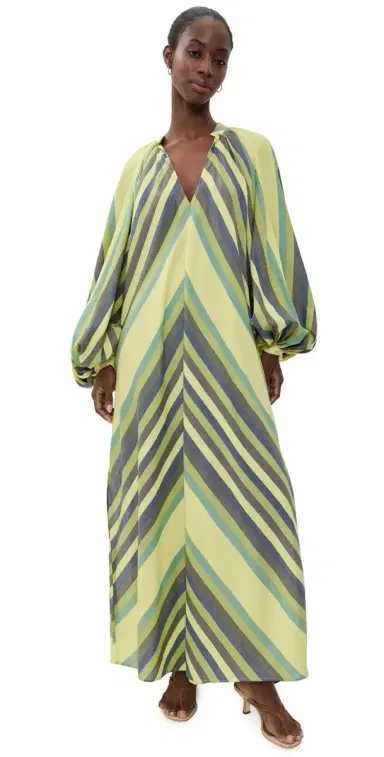 Marrakshi Life The Touareg Midi Dress Stripe 82 | Thumbnail 1 Marrakshi Life The Touareg Midi Dress Stripe 82 | Thumbnail 1