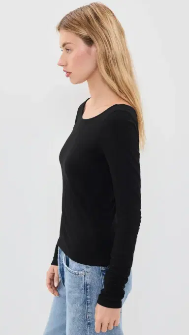RE/DONE onroe Tee Black | Thumbnail 4 RE/DONE onroe Tee Black | Thumbnail 4