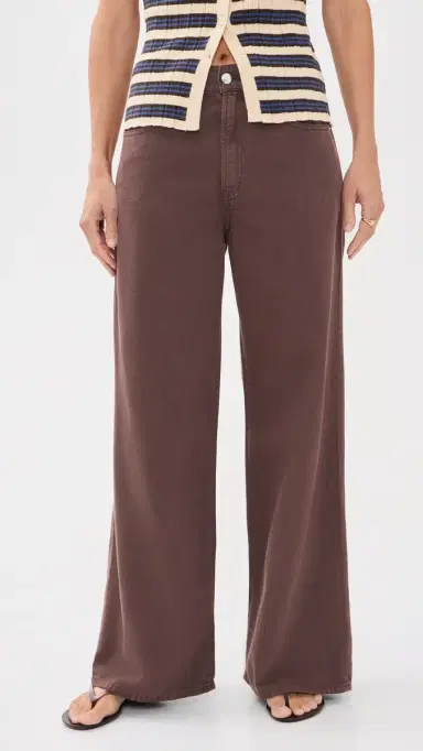 Madewell Petite Ultimate Airy Denim Wide Leg Jeans Cocoa | Thumbnail 2 Madewell Petite Ultimate Airy Denim Wide Leg Jeans Cocoa | Thumbnail 2