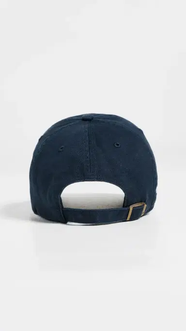 Sporty & Rich LA Hat Dark Navy White One Size | Thumbnail 4 Sporty & Rich LA Hat Dark Navy White One Size | Thumbnail 4