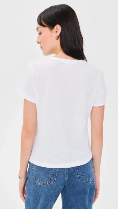 Z Supply Junie Tee White | Thumbnail 3 Z Supply Junie Tee White | Thumbnail 3