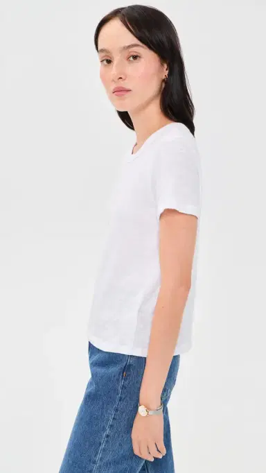 Z Supply Junie Tee White | Thumbnail 4 Z Supply Junie Tee White | Thumbnail 4