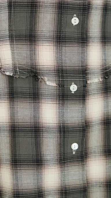RE/DONE Agnes Dress Dark age Plaid | Thumbnail 6 RE/DONE Agnes Dress Dark age Plaid | Thumbnail 6
